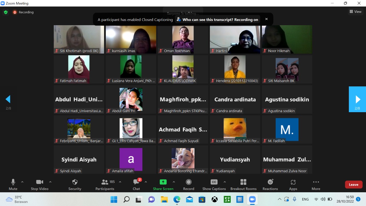 Materi dan Sertifikat Semnas ADPK, Tema: Bhineka Tunggal Ika dalam Budaya Kalimantan